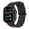 487865 9 apple watch ultra 2 gps cellular 49mm black titanium case with black ocean band