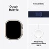 488723 8 apple watch ultra 2 gps cellular 49mm natural titanium case with blue trail loop s m