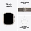 487748 8 apple watch ultra 2 gps cellular 49mm natural titanium case with natural titanium milanese loop l