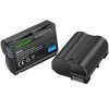 491462 3 neewer 2 pack en el15 en el15 battery charger set compatible with nikon micro usb port 2100mah