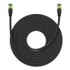 eng pl Braided network cable cat 8 Baseus Ethernet RJ45 40Gbps 15m black 34236 2