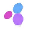 499937 nanoleaf shapes hexagons expansion pack 3 panels