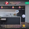 nous e6 lcd zigbee smart teplotny a vlhkostny senzor