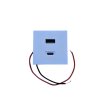shelly usb charger for wall display stand biely usb porty pre stojan