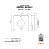 heatit z smoke2 detector 230vac z wave dymovy senzor