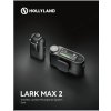 lark max 2 solo space gray with camera rx wireless microphone