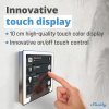 shelly wall display blu ht slonovina dotykovy nastenny panel s rele 5a wifi bluetooth biely