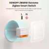 sonoff zbminil2 extreme zigbee smart spinac nevyzaduje neutralny vodic