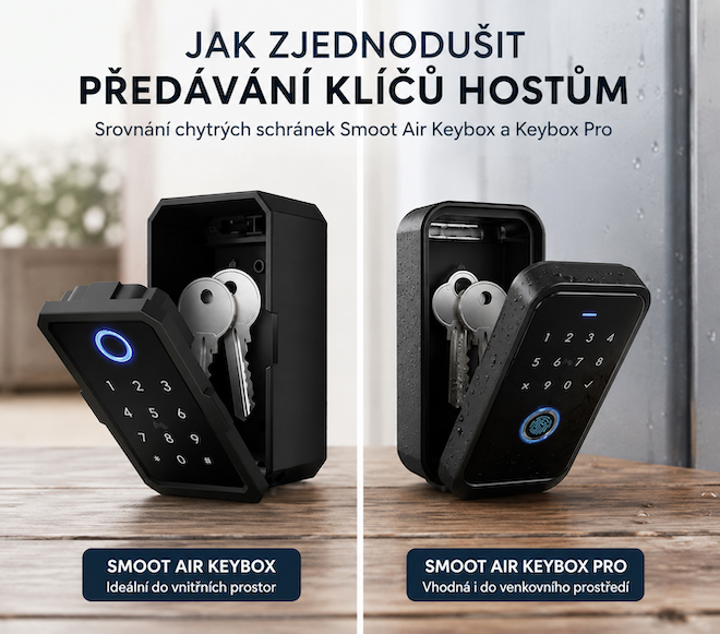 Jak zjednodušit předávání klíčů hostům díky chytré schránce