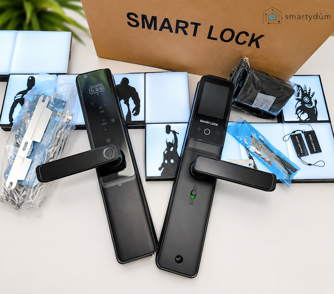 Unboxing chytré kliky Smoot Air Lock Ultra s Face ID a Wi-Fi