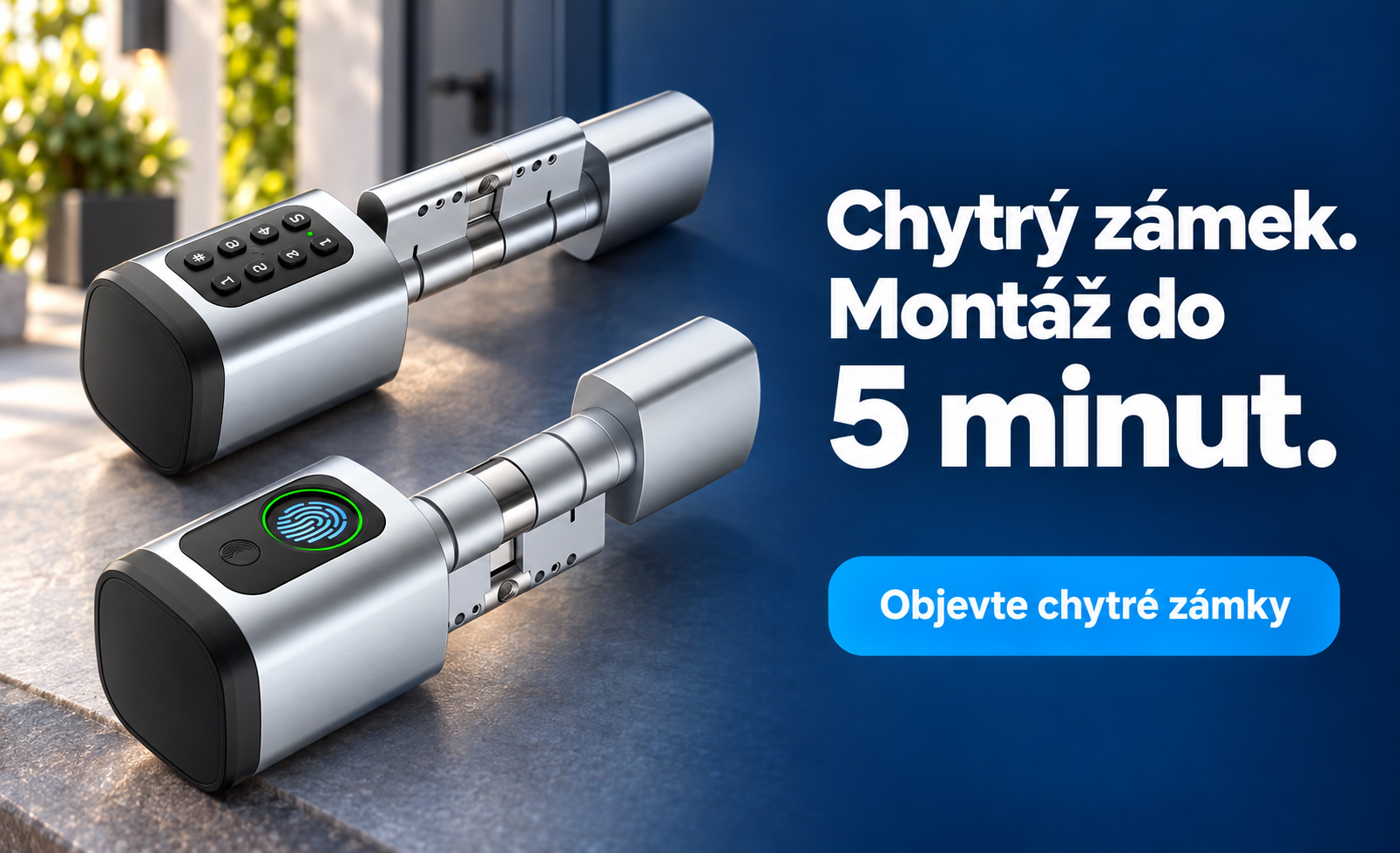 Chytré zámky Tuya levně
