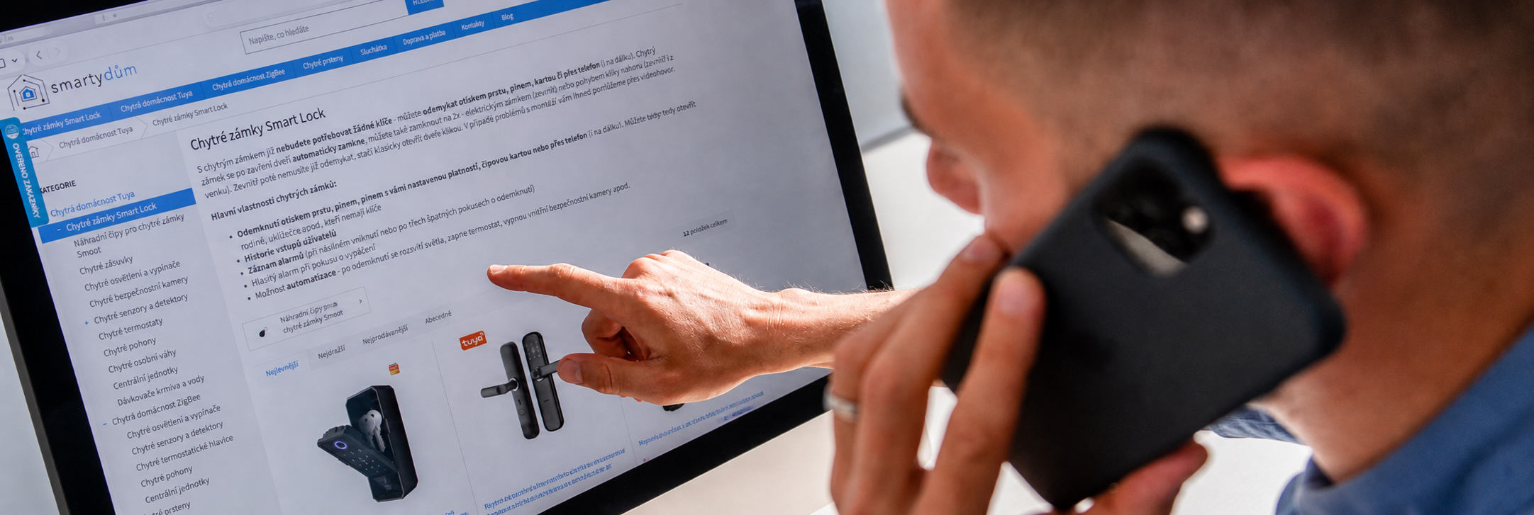E-shop SmartyDům na telefonu