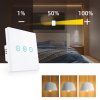 chytry dimmer switch tuya wifi bily