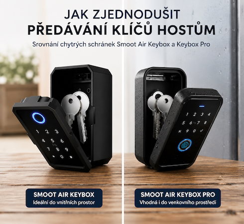Jak zjednodušit předávání klíčů hostům pomocí chytré schránky