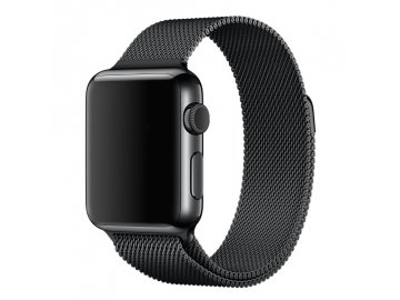 Kovový řemínek Milanese pro chytré hodinky Apple Watch a Sports Watch