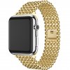 Apple watch řemínky zlatý