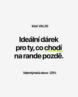 Darujte společný čas. Chytré hodinky potěší každého. Teď s valentýnskou slevou 20 %. Stačí zadat slevový kód VAL20 v...
