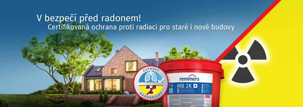 Remmers - MB 2K - v bezpečí před radonem!