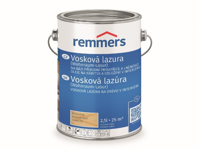 Vosková lazura pro interiér