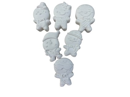 maľovanie na sádru perníček