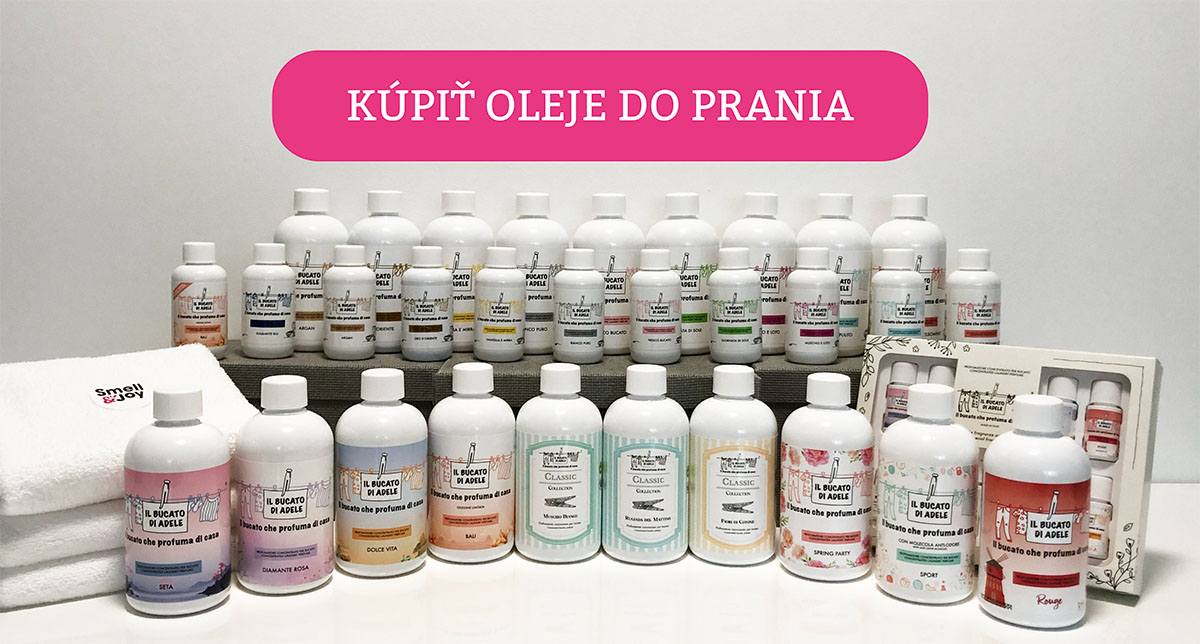 Kúpiť oleje do prania