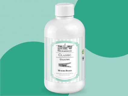 Olej do prania Classic Muschio Bianco 500 ml biele pizmo
