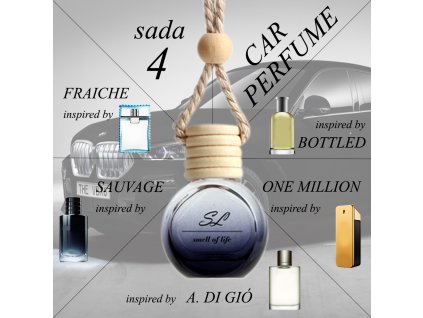 ZVÝHODNĚNÁ SADA 4 - auto pánská 5x 10 ml