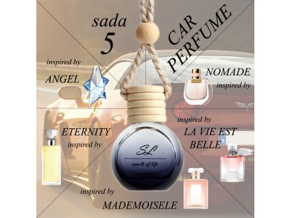 ZVÝHODNĚNÁ SADA 5 - auto dámská 5x 10 ml