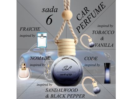 ZVÝHODNĚNÁ SADA 6 - auto spicy unisex 5x 10 ml