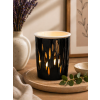Schwarze Duftlampe + Parfümöl Sauvage