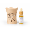 Aromalampe mit Lebensbaum + ätherisches Lavendelöl
