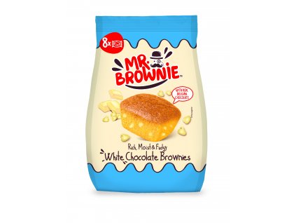 MR. BROWNIE WHITE CHOC BROWNIE X8