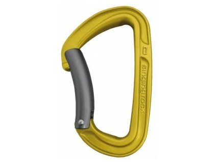 Karabina Singing Rock Bent žlutá