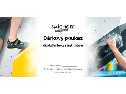 Poukázka na lekci s instruktorem