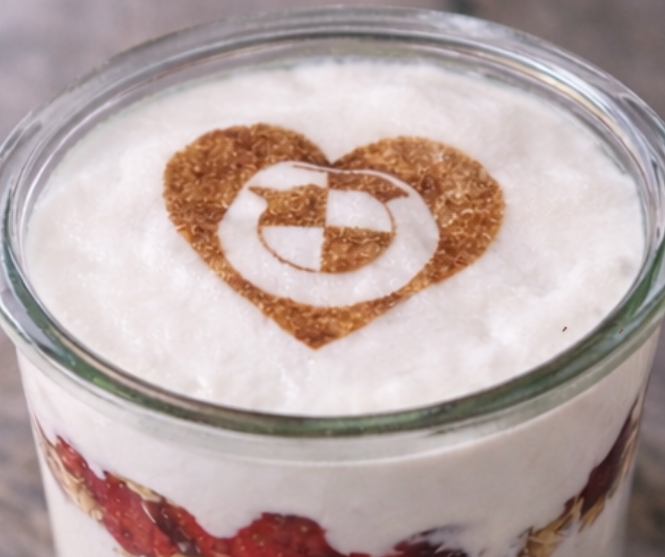 Potisk na jogurt SmileCoffee
