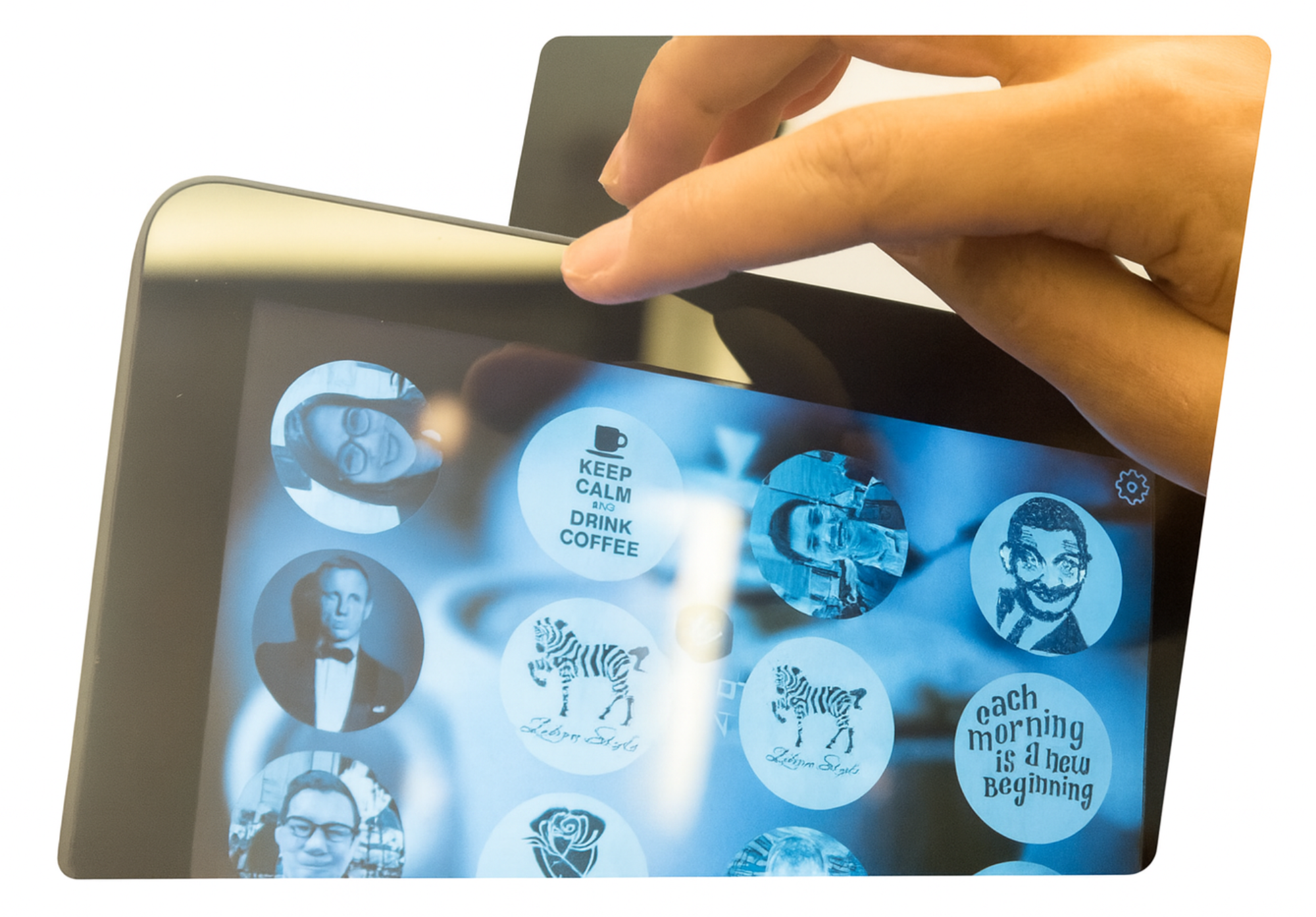 Tiskárna Fantasia – ovládání přes tablet