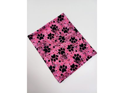 Nákrčník glitter růžová