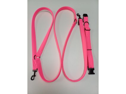 Set softshell neon růžová
