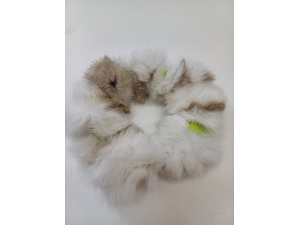 Kruh zapletený králík fleece 20cm