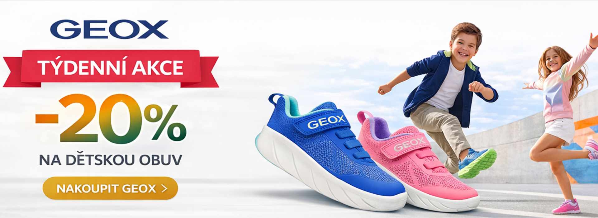 týdenní akce Geox