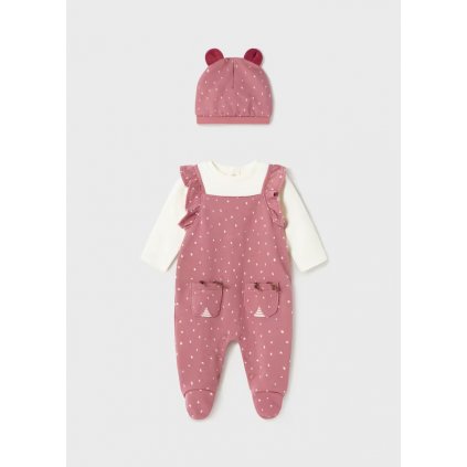 Mayoral dojčenský set čiapka a overal 2663 - 042  Ecofriends