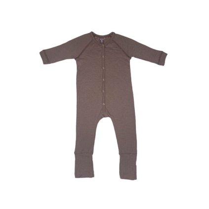 Smallstuff dětský vlněný merino overal rose brown drop needle 0922-05  MERINO VLNA, NEŽMOLKUJE