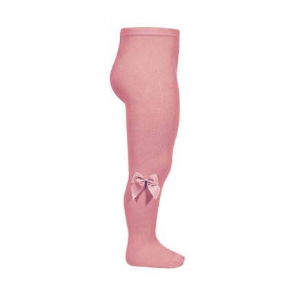 cotton tights with side grossgran bow tamarisk