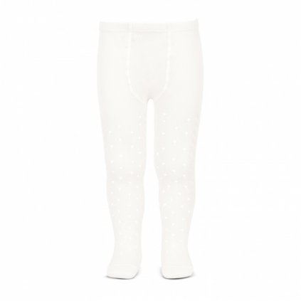 perle openwork tights lateral spike cream