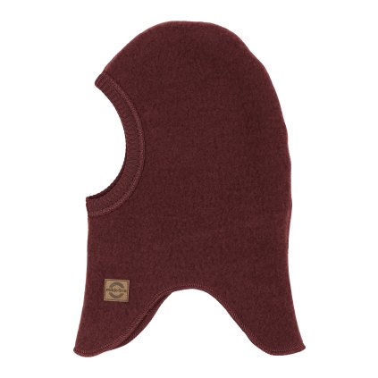 Mikk - Line kojenecká vlněná merino kukla 90016 -  Rum Raisin  MERINO VLNA