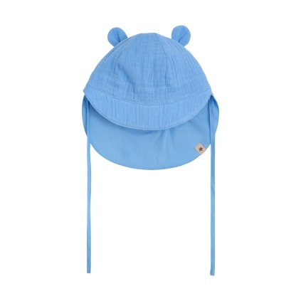 HUTTEliHUT children's muslin hat with ears 460458 - 7602  MUSLIN