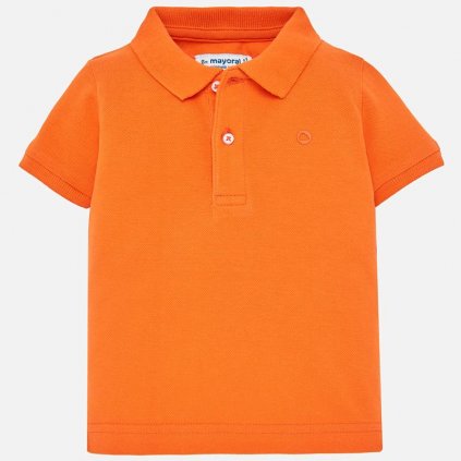 Mayoral chlapecké polo triko oranžové 102-58