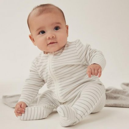 organic cotton bamboo baby stripey zipup sleepsuit new grey stripe core 127 1x1 1a9f23e4 e665 4b58 9dfb e5fb6c169433 grande