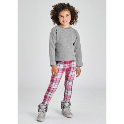 plaid leggings and shirt set girl id 11 04745 094 L 2