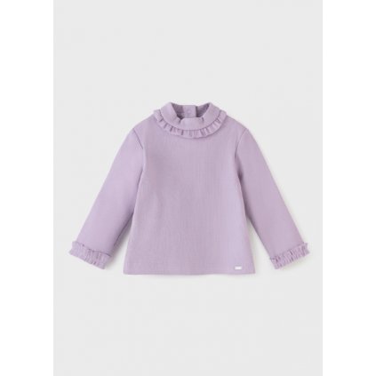 rib knit long sleeve shirt baby girl id 11 02081 016 L 4